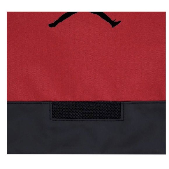 Nike Air Jordan Jumpman Drawstring Gym Bag Sack School Sports Backpack Red - Picture 4 of 6